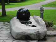 garden ball water feature